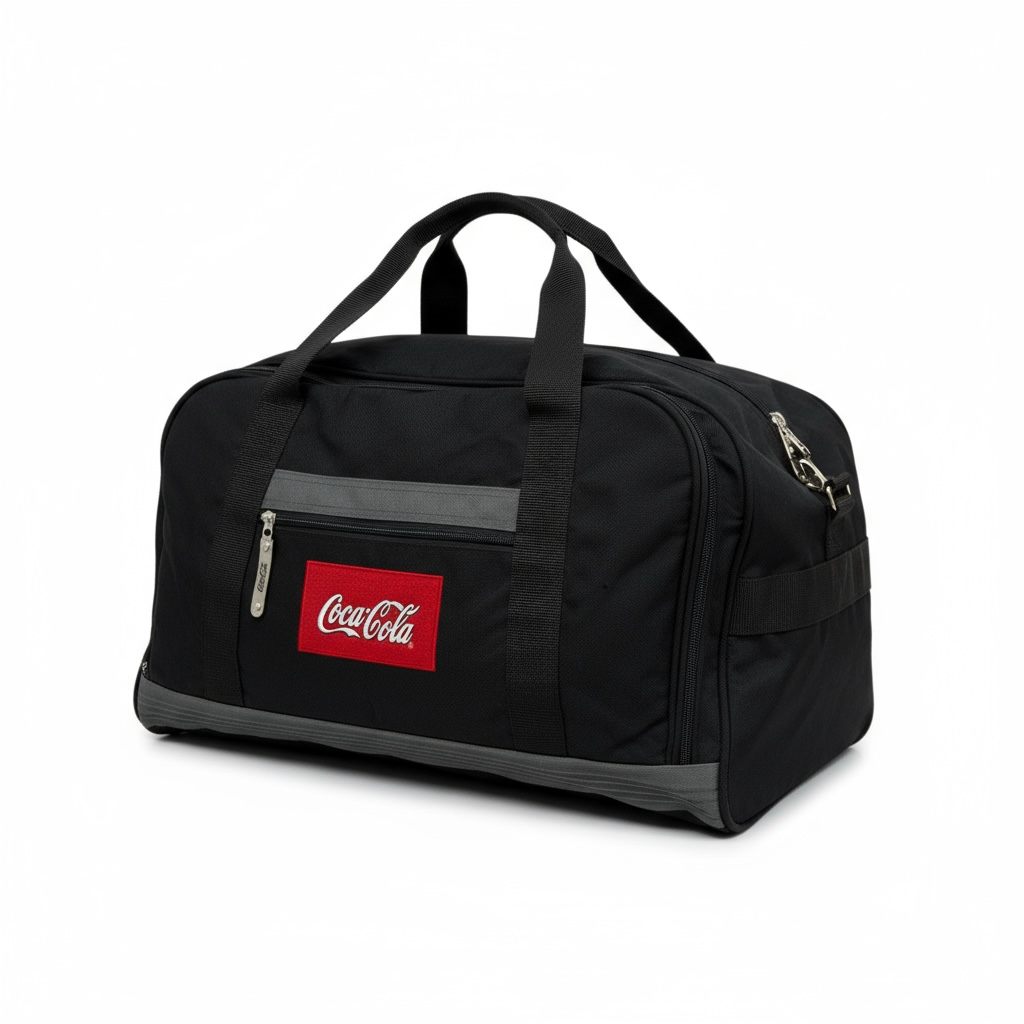 VINTAGE COCA-COLA DUFFEL BAG / ΣΑΚΟΣ ΒΟΛΤΑΣ - ΜΑΥΡΟ